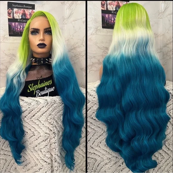 Human Hair Blended lace front wig 💕 - Picture 8 of 12